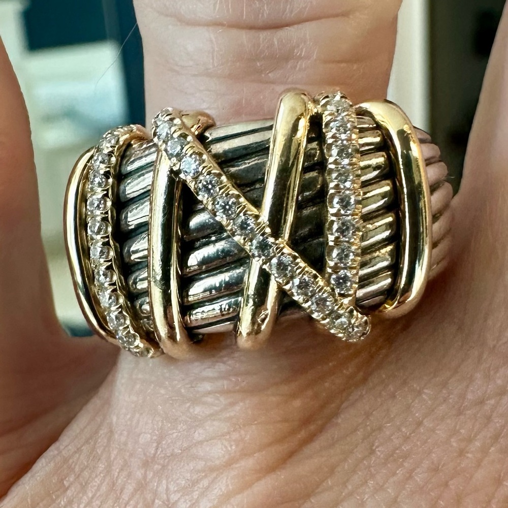 David Yurman Helena Statement Ring Size 7